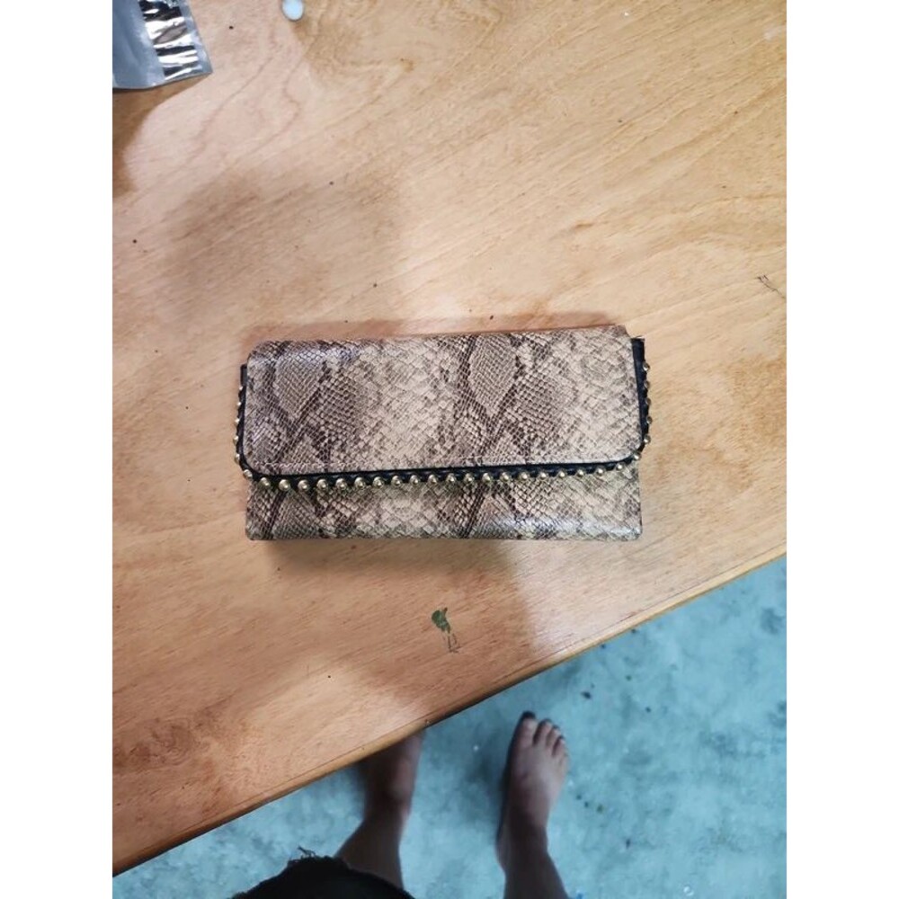 Max studio faux snake skin walket